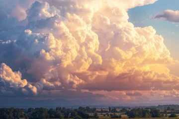 Les forces atmosphériques donnent naissance à l’enclume des cumulonimbus