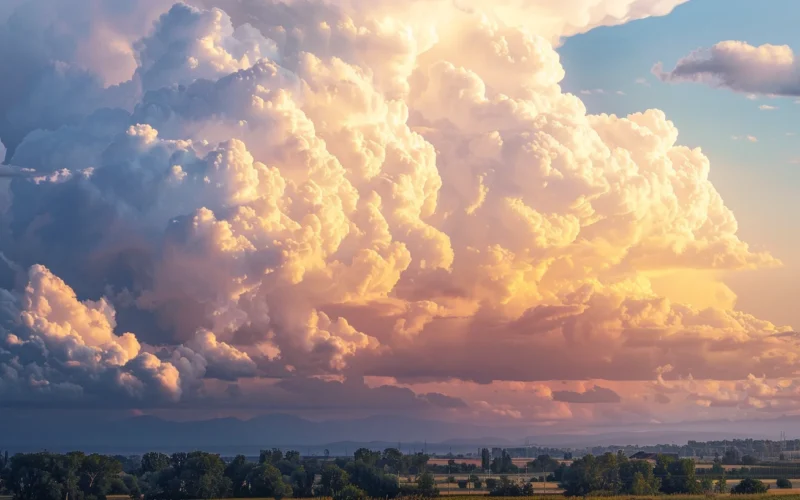 Les forces atmosphériques donnent naissance à l’enclume des cumulonimbus